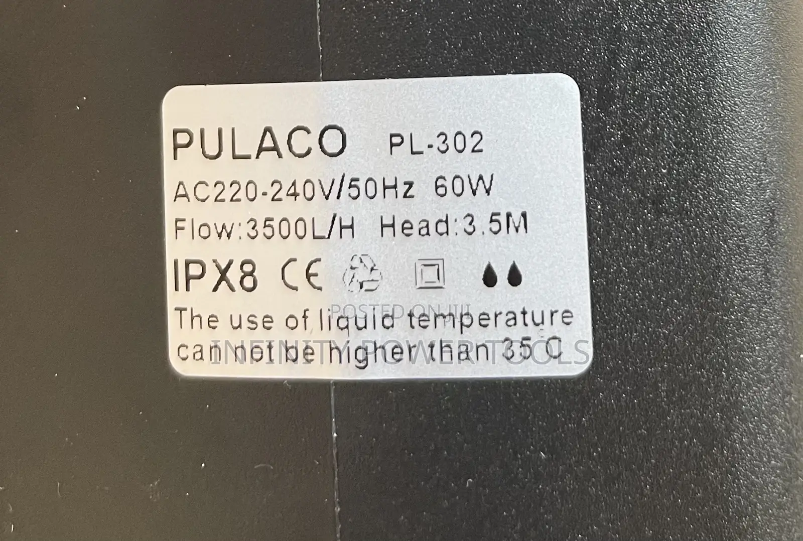 Pulaco Pump 3.5m