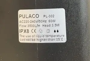 Pulaco Pump 3.5m