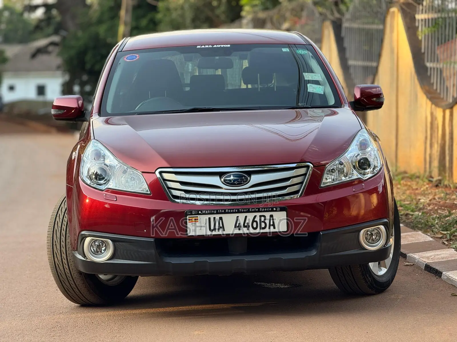 Subaru Outback 2011 Red