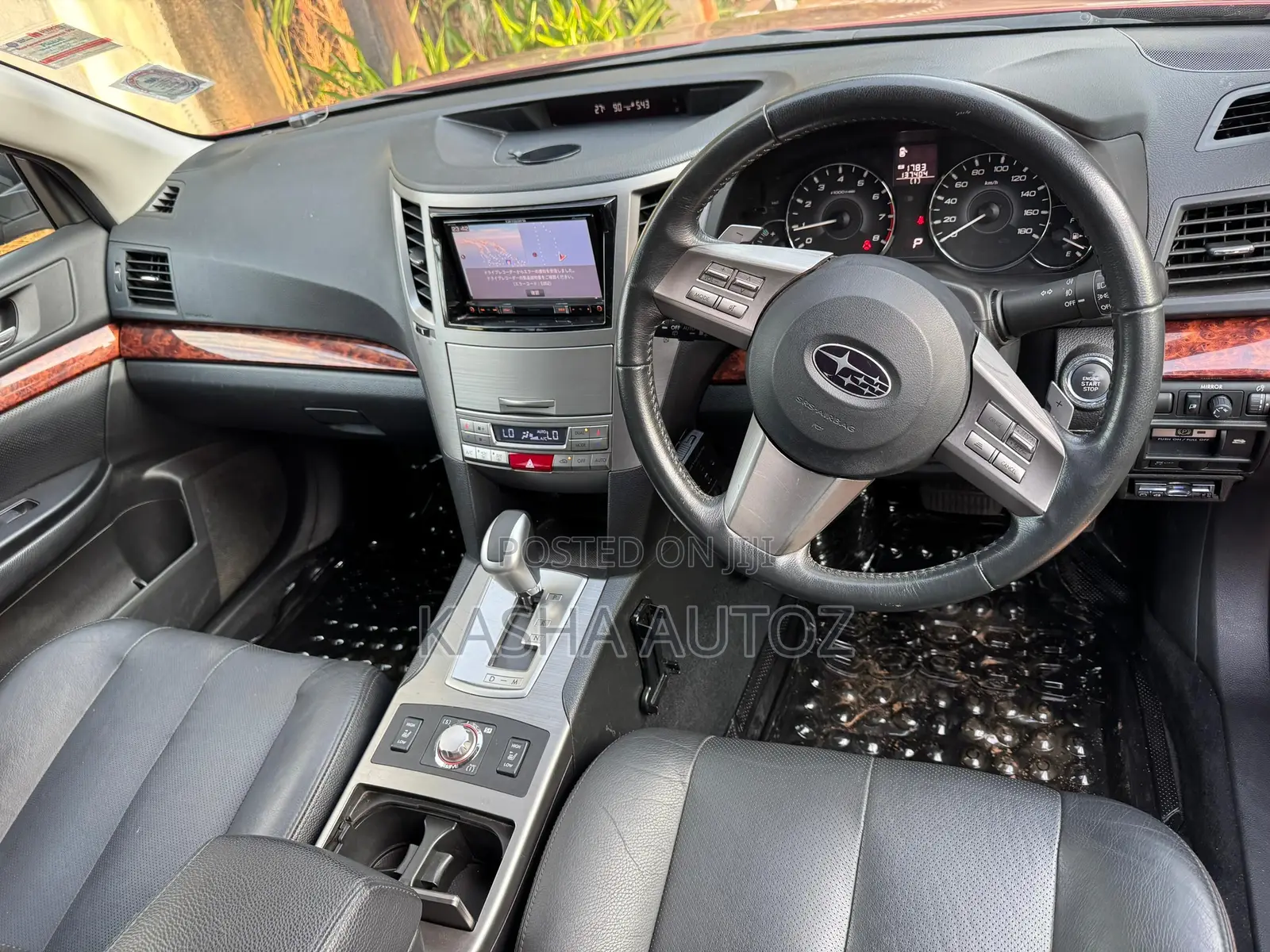 Subaru Outback 2011 Red