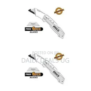 Ingco Cable Stripping Knife/Cutting Blades With 6pcs Blade Silver