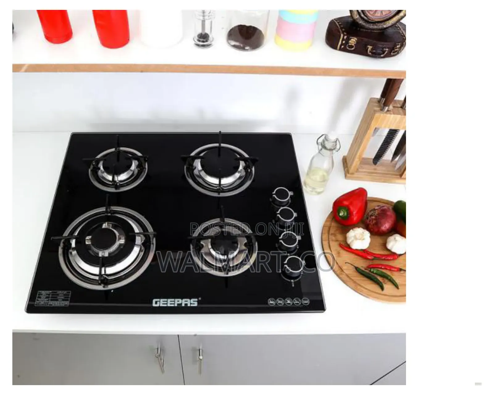 Geepas Gk4410 4 Burners Gas Cooker