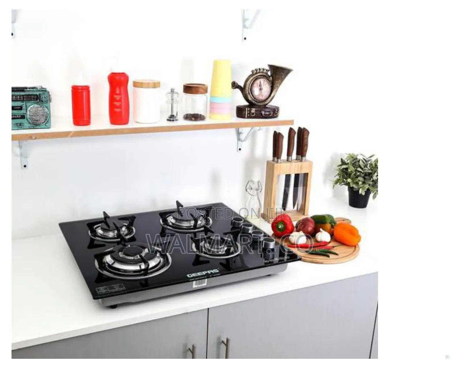 Geepas Gk4410 4 Burners Gas Cooker