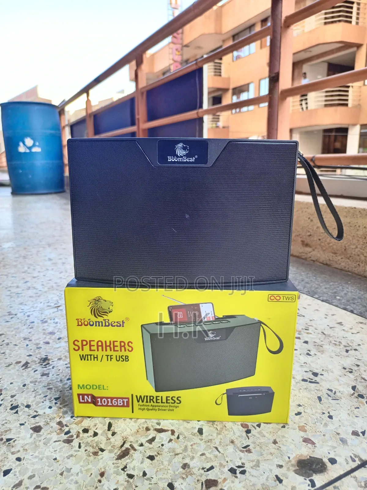 Boombest Ln-1016bt Wireless Bluetooth Speaker.