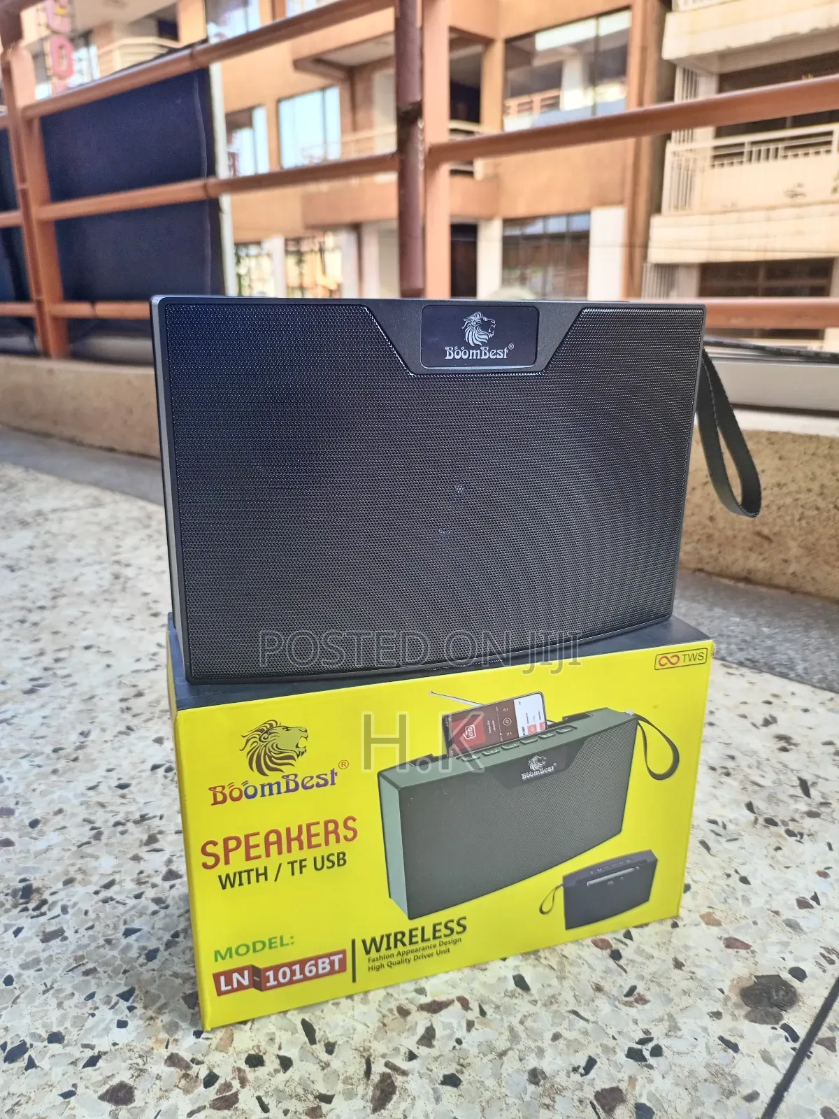 Boombest Ln-1016bt Wireless Bluetooth Speaker.