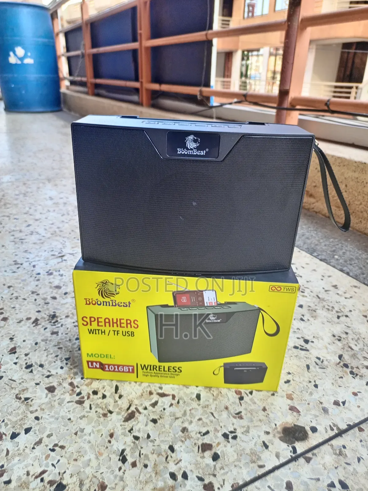 Boombest Ln-1016bt Wireless Bluetooth Speaker.