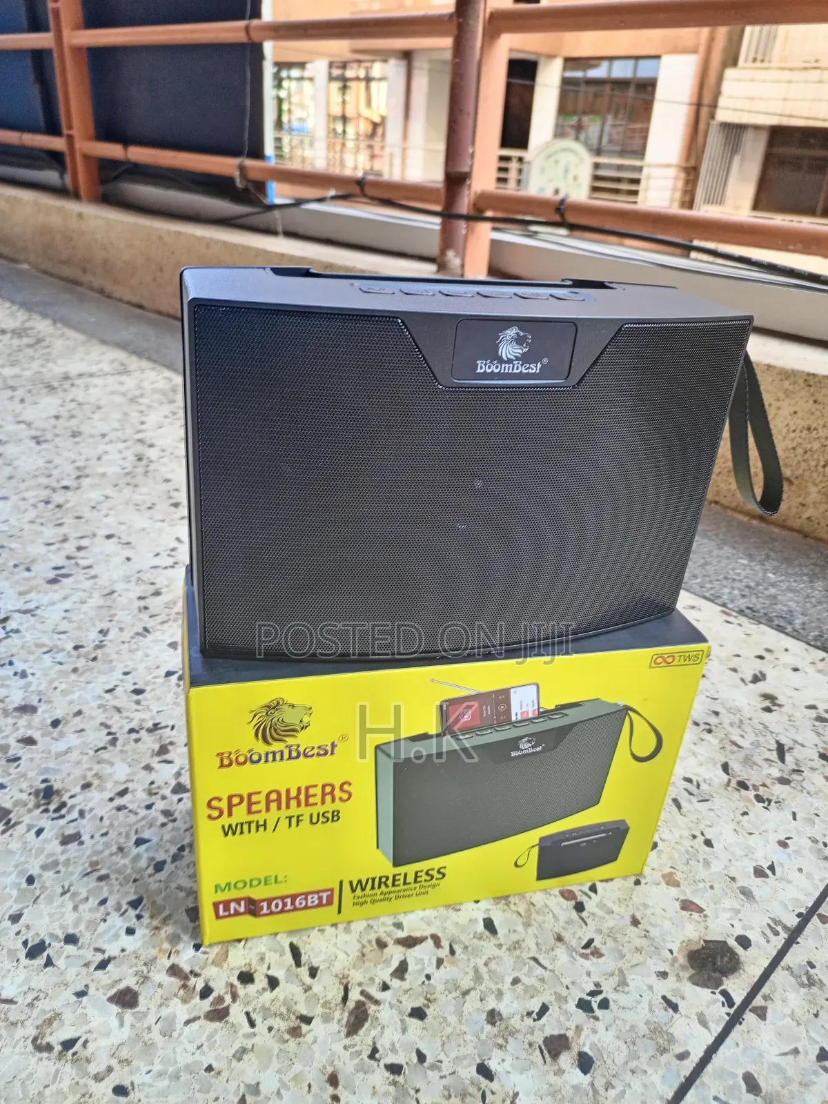 Boombest Ln-1016bt Wireless Bluetooth Speaker.