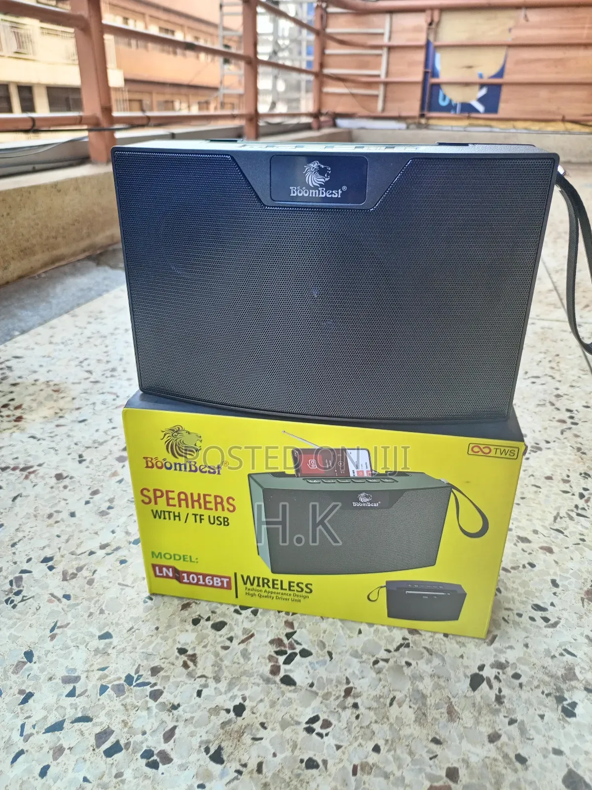 Boombest Ln-1016bt Wireless Bluetooth Speaker.