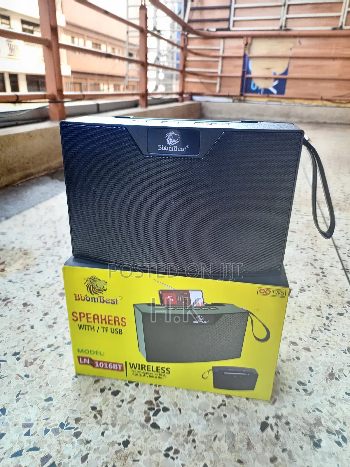 Boombest Ln-1016bt Wireless Bluetooth Speaker.
