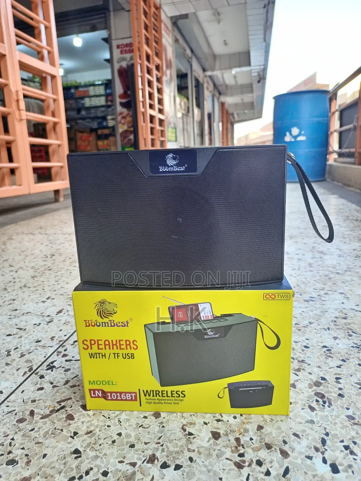 Boombest Ln-1016bt Wireless Bluetooth Speaker.