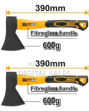 Ingco Axe - Orange, Black
