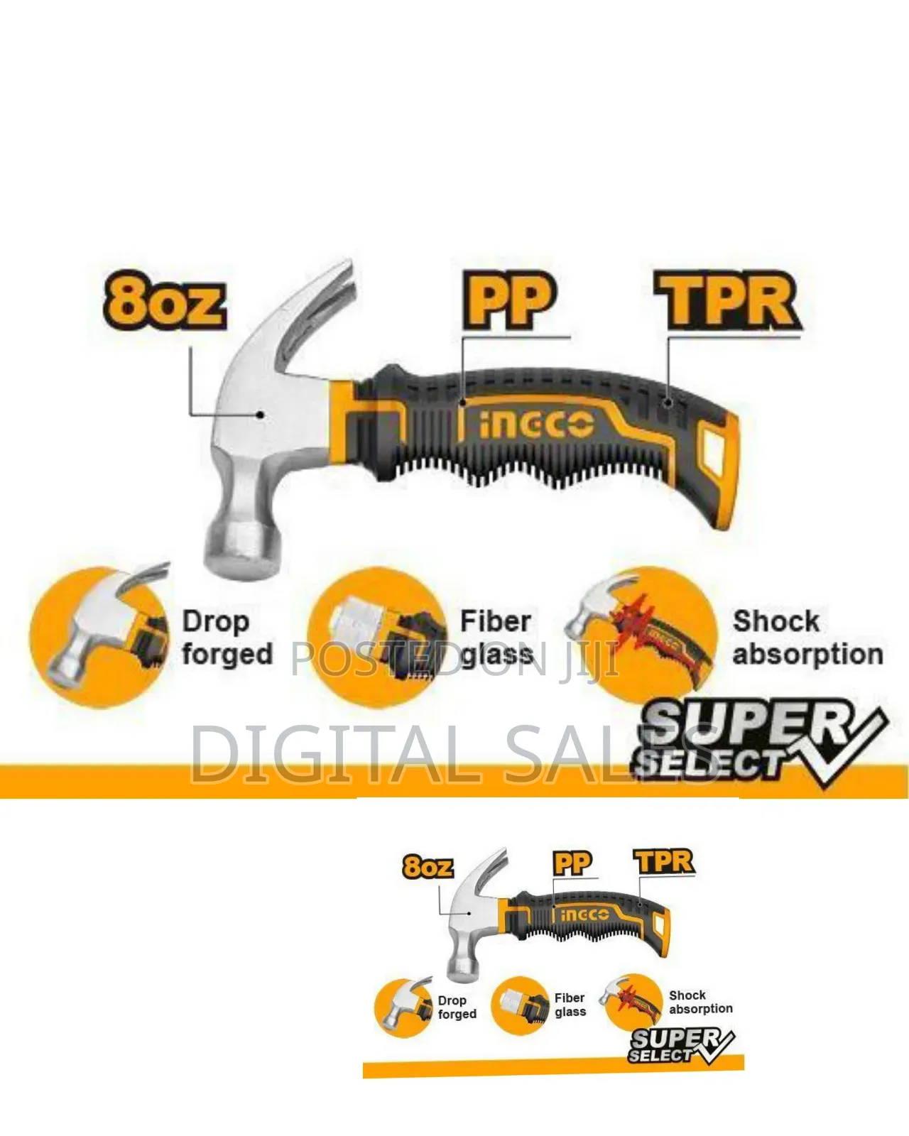 Ingco Mini Claw Hammer