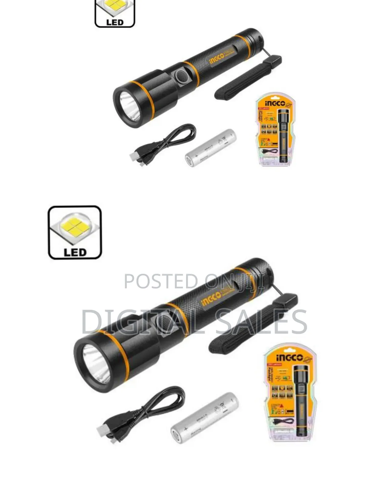 Ingco Hcfl186503 Flashlight