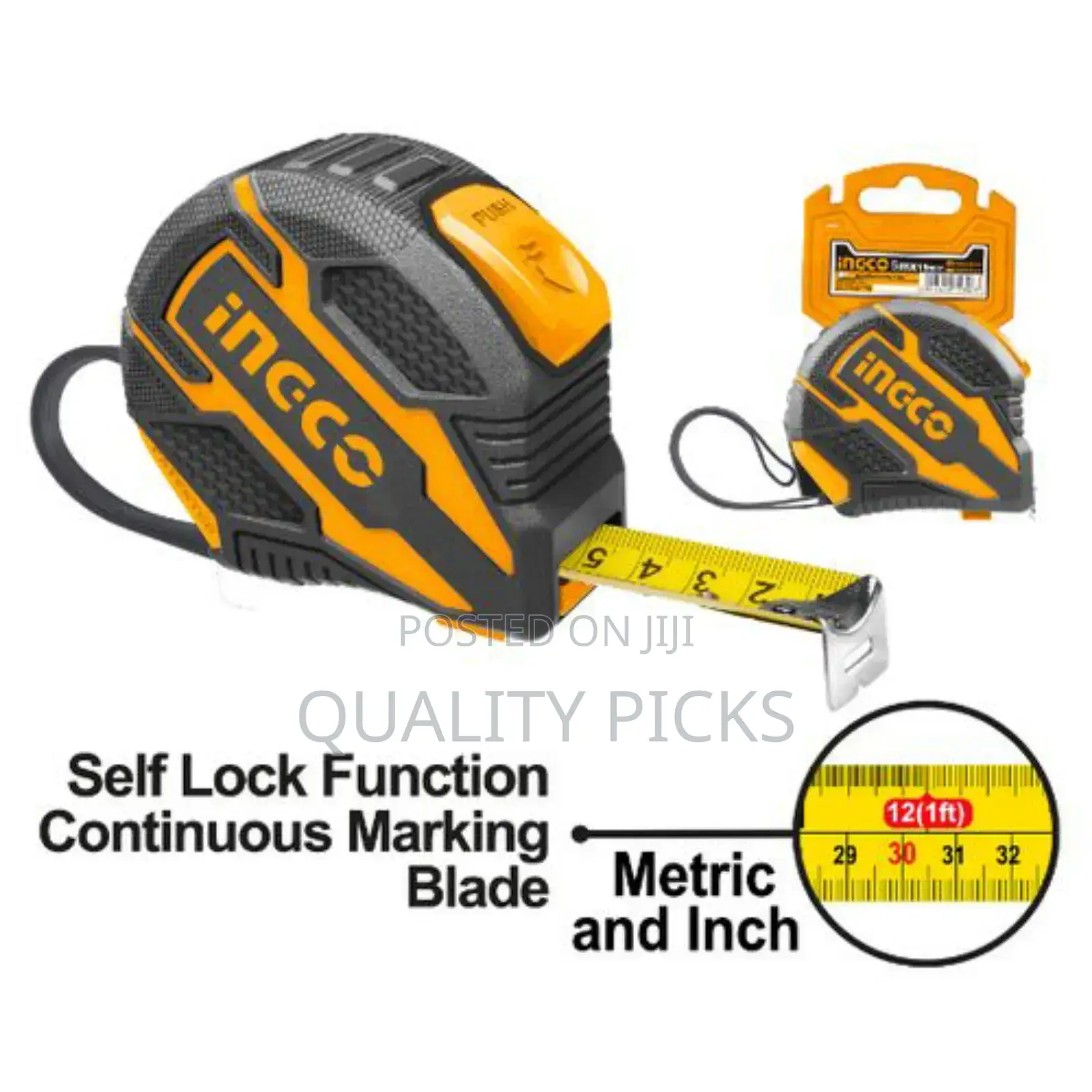 8m Ingco Measuring Tape.