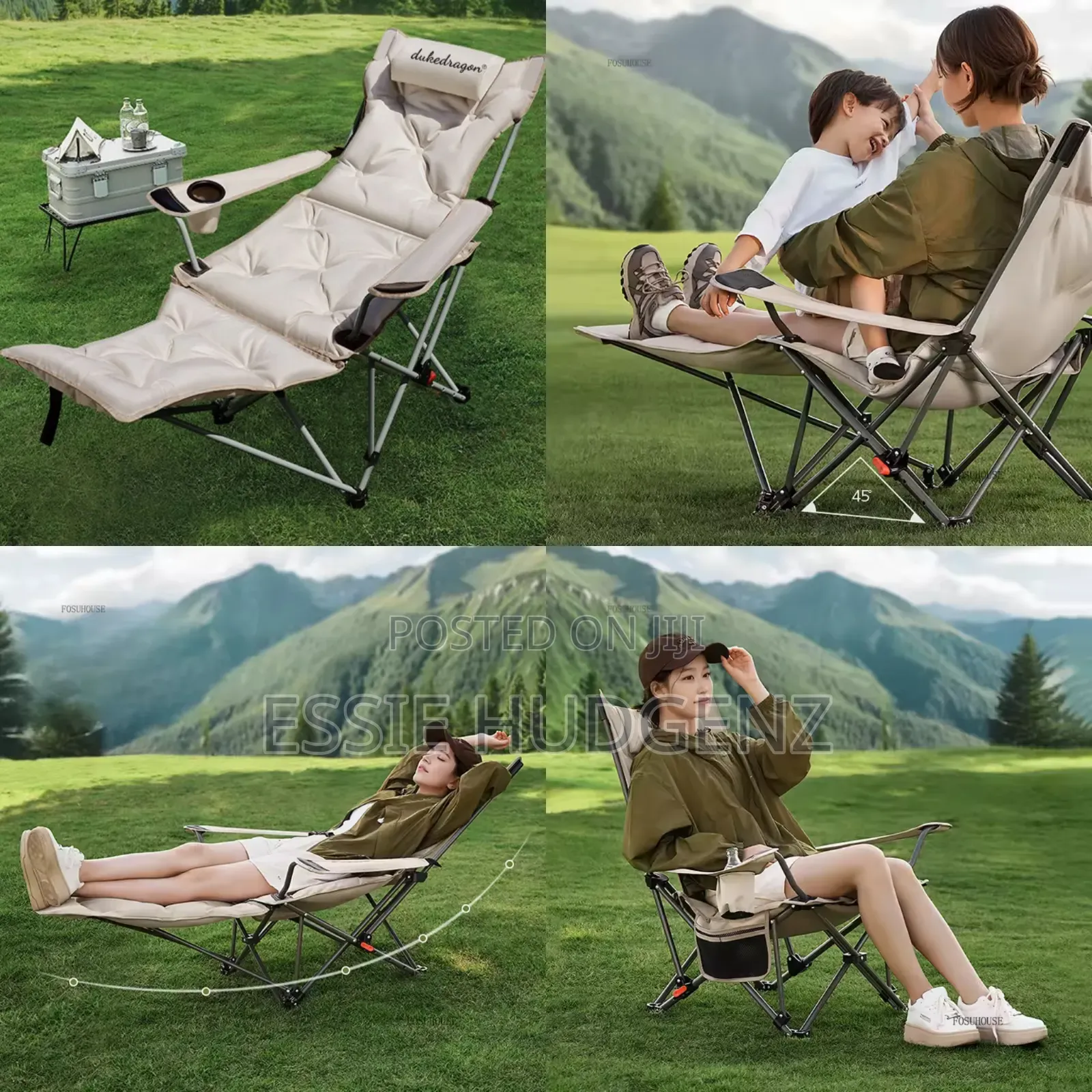 Padded Reclining Chair