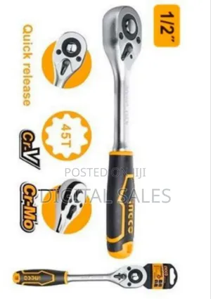 Ingco Ratchet Wrench - Orange