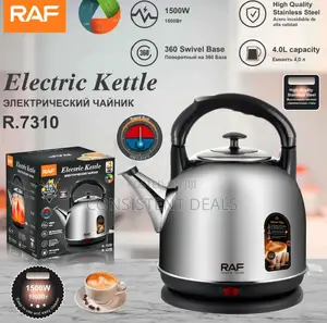 Raf 4.0l 1500watts Electric Kettle