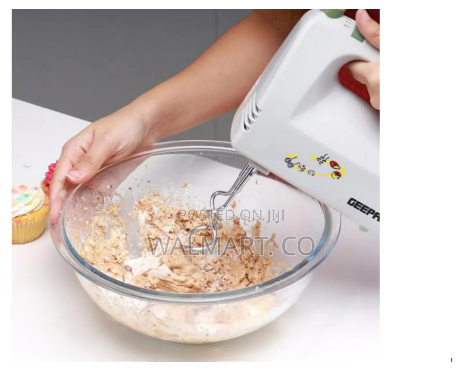 Geepas 160w Professional Electric Handheld Mixer for Baking