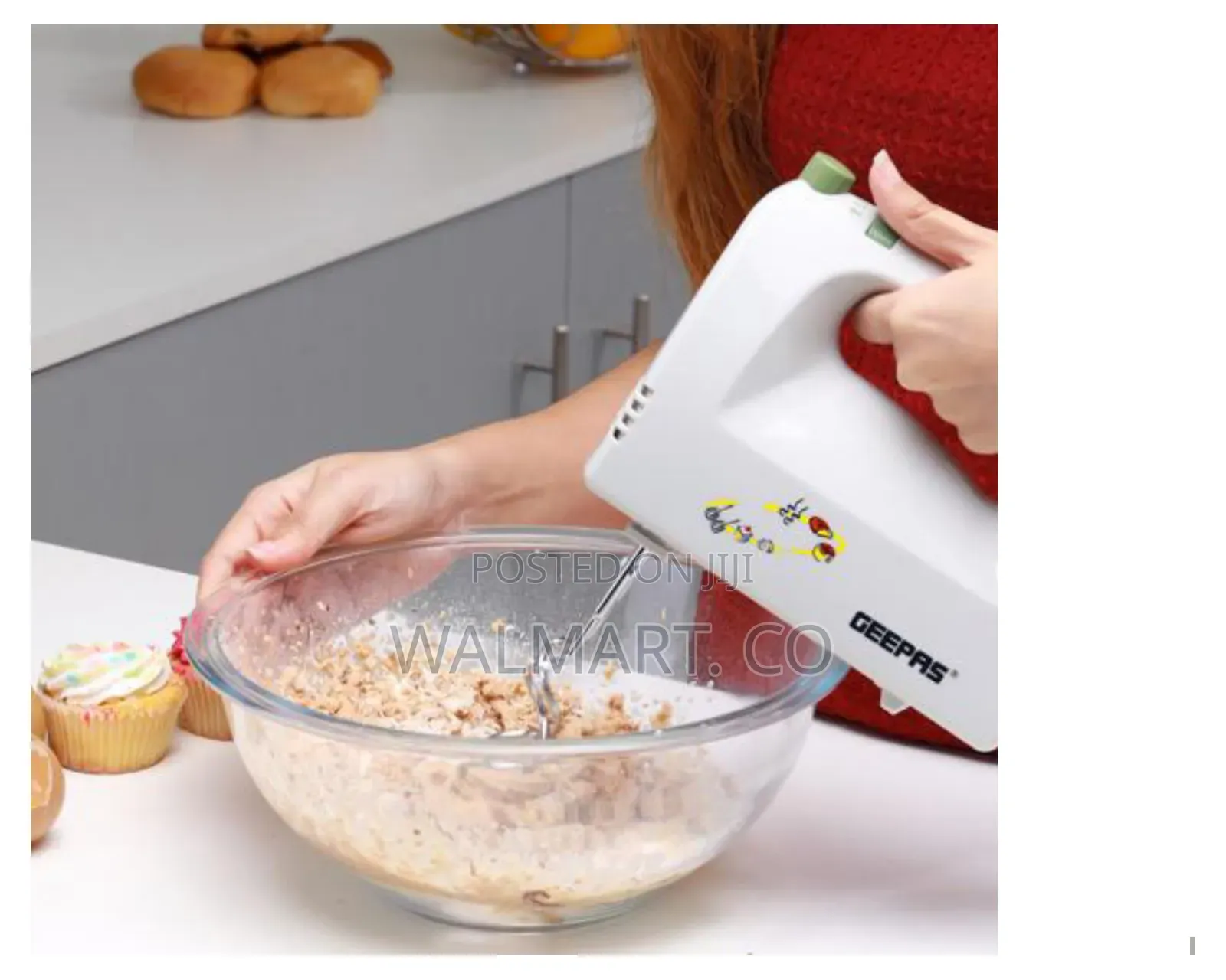 Geepas 160w Professional Electric Handheld Mixer for Baking