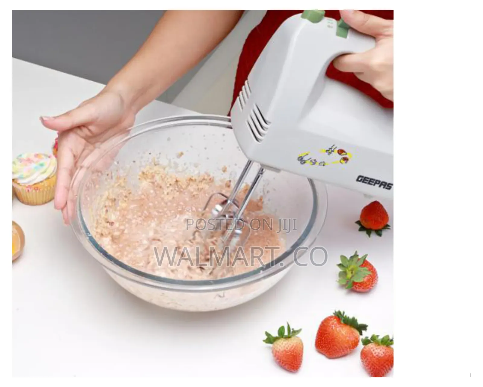 Geepas 160w Professional Electric Handheld Mixer for Baking