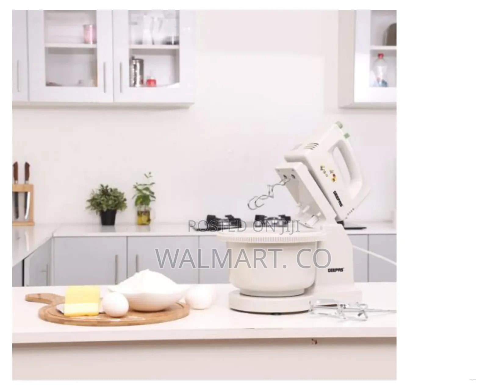 Geepas 250w Hand Mixer With Stand and Bowl