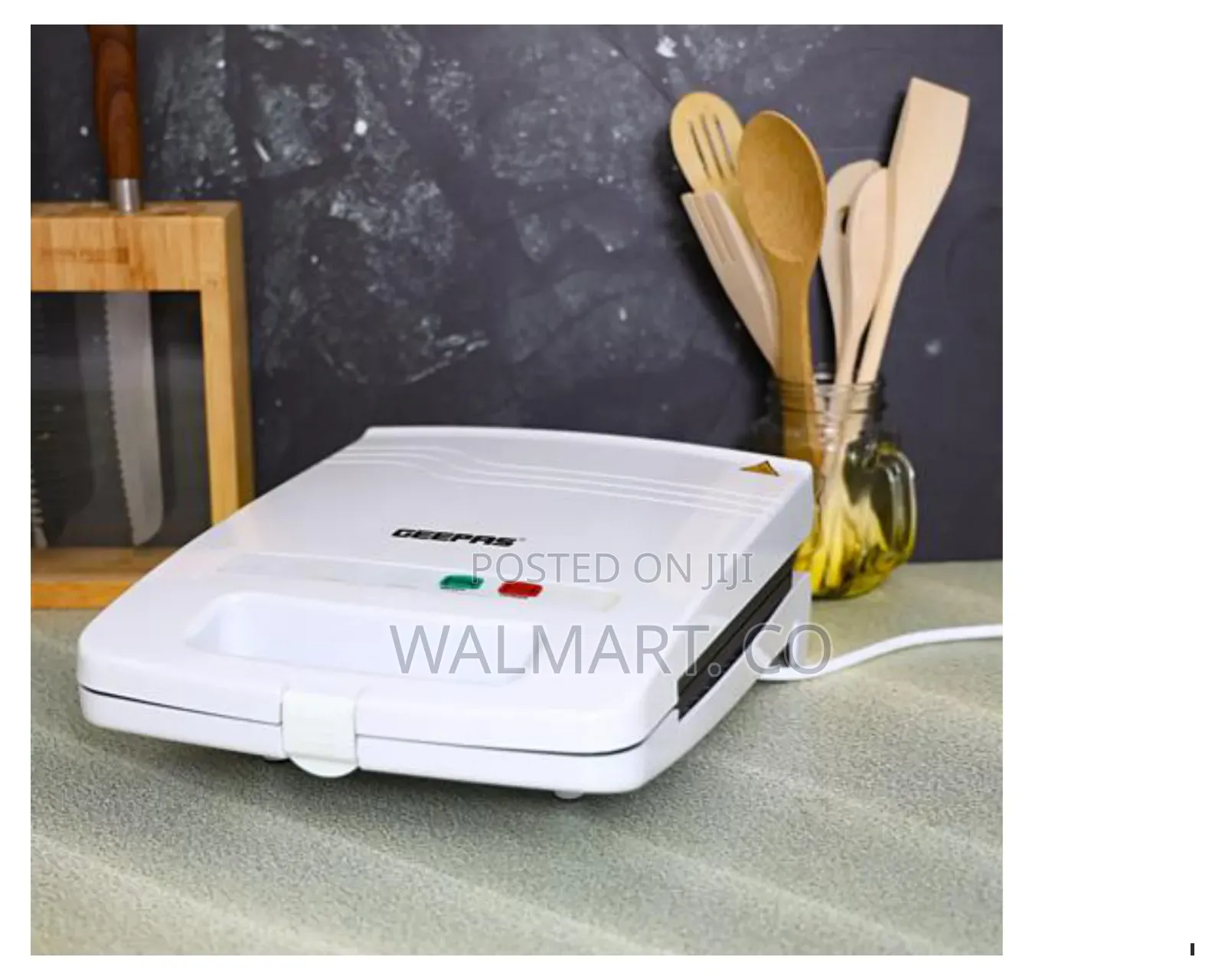 4 Slice Grill Toaster Geepas 1300w