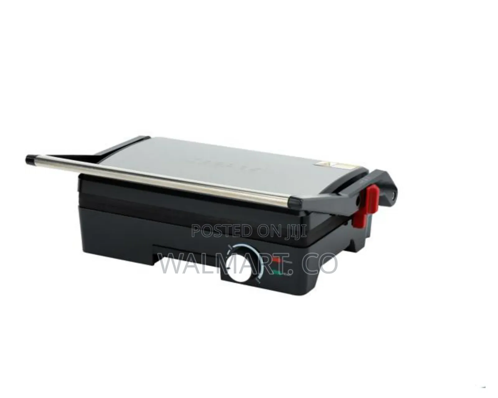 Stainless Steel Grill Maker Power and Ready Light Ggm5394 Geepas