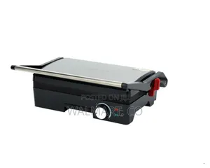 Stainless Steel Grill Maker Power and Ready Light Ggm5394 Geepas