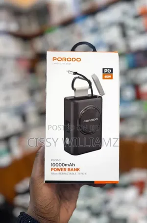 Porodo Pb068 Power Bank 45w Fast Charging Power Bank