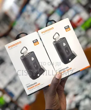 Porodo 15000mah Power Bank 65w Fast Charging Power Bank