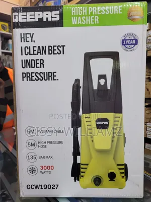 Geepas High Pressure Washer - Electric Car Washer