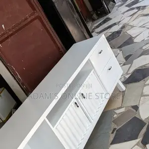 Tv Stand Unit White 180cm ×35cm×60xm
