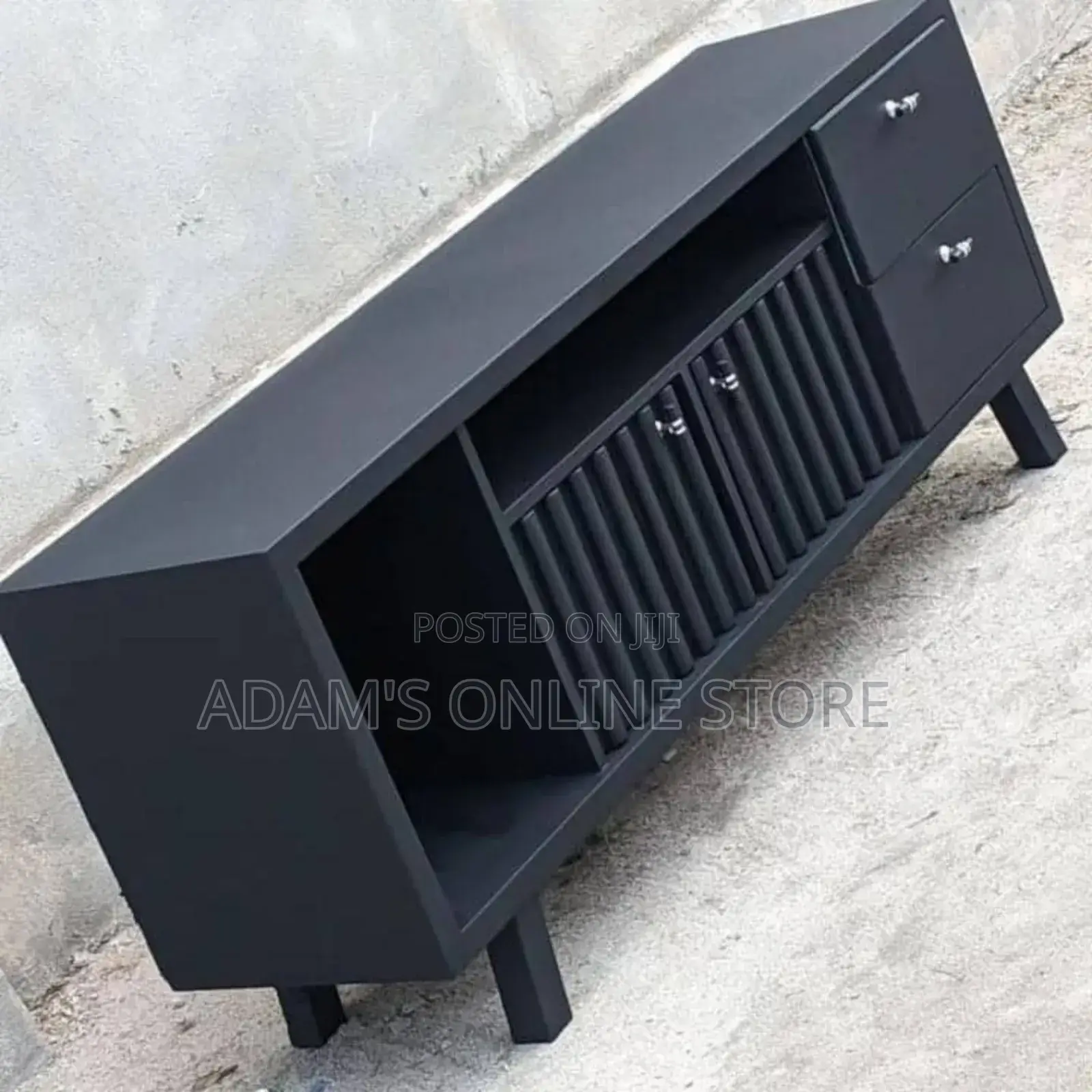 Dark Grey Tv Stand Unit Suitable for 75inches