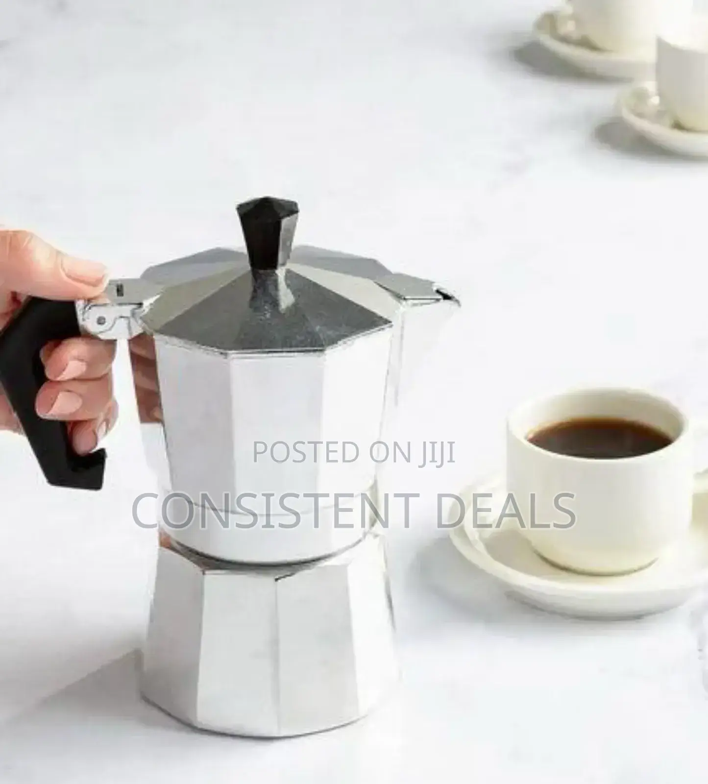 6 Cups Express Coffee Moka Pot