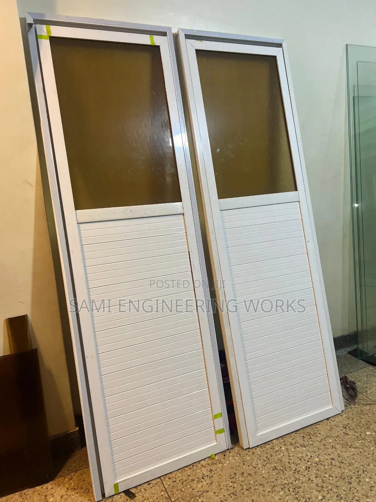Aluminum Bathroom Door