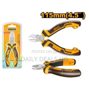 Ingco Hmdcp08115-Mini Diagonal Cutting Pliers -Orange