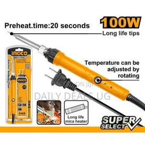 Ingco Electric Soldering Iron 220-240v~50/60hz-Orang/Silver