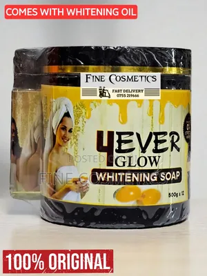 2in1 4ever Glow Whitening Dark Spots Remover Even Tone Soap With Oil.