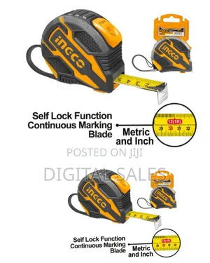 Ingco Steel Measuring Tape 8 Meter X 25mm Hsmt08825