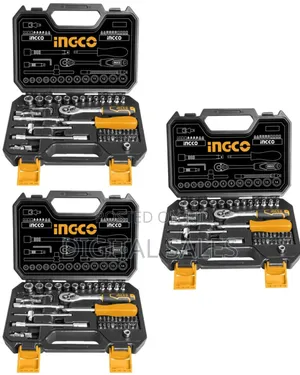 Ingco 45 PCS 1/4" Socket Set -