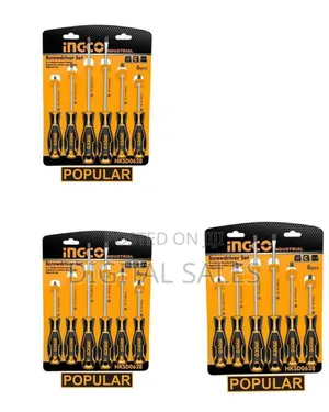 6pcs Screwdriver Set_yellow
