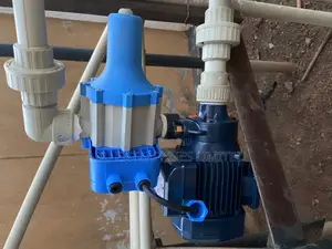 A Pump With Its Automatic Pressure Controller