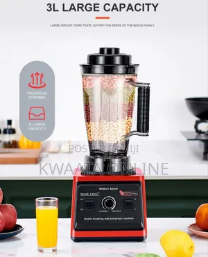 3 Litres Silver Crest Commercial Blender 2 in 1, 800w