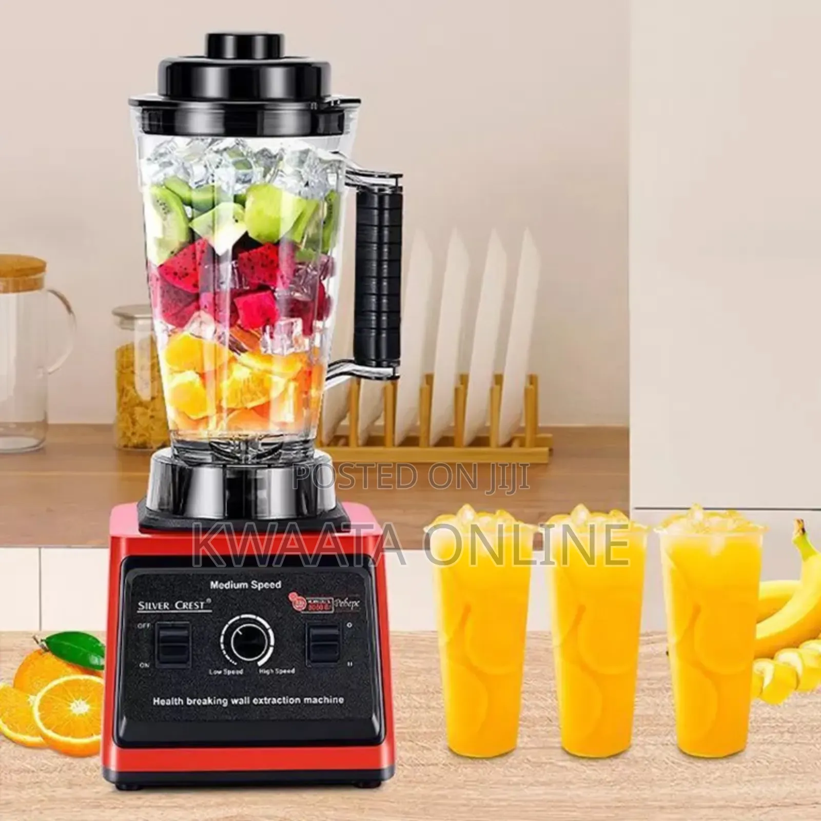 3 Litres Silver Crest Commercial Blender 2 in 1, 800w