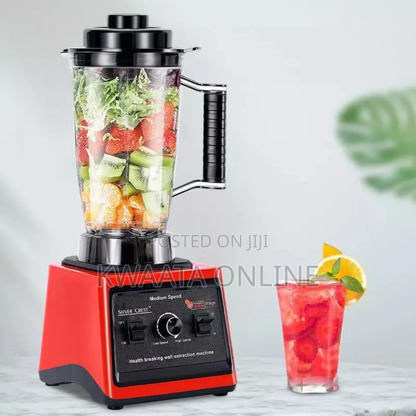 3 Litres Silver Crest Commercial Blender 2 in 1, 800w
