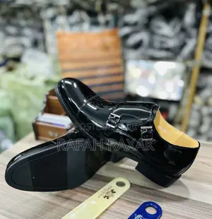 Original Renato Castello Double Buckle Monk Strap Shinny Oxford Shoes