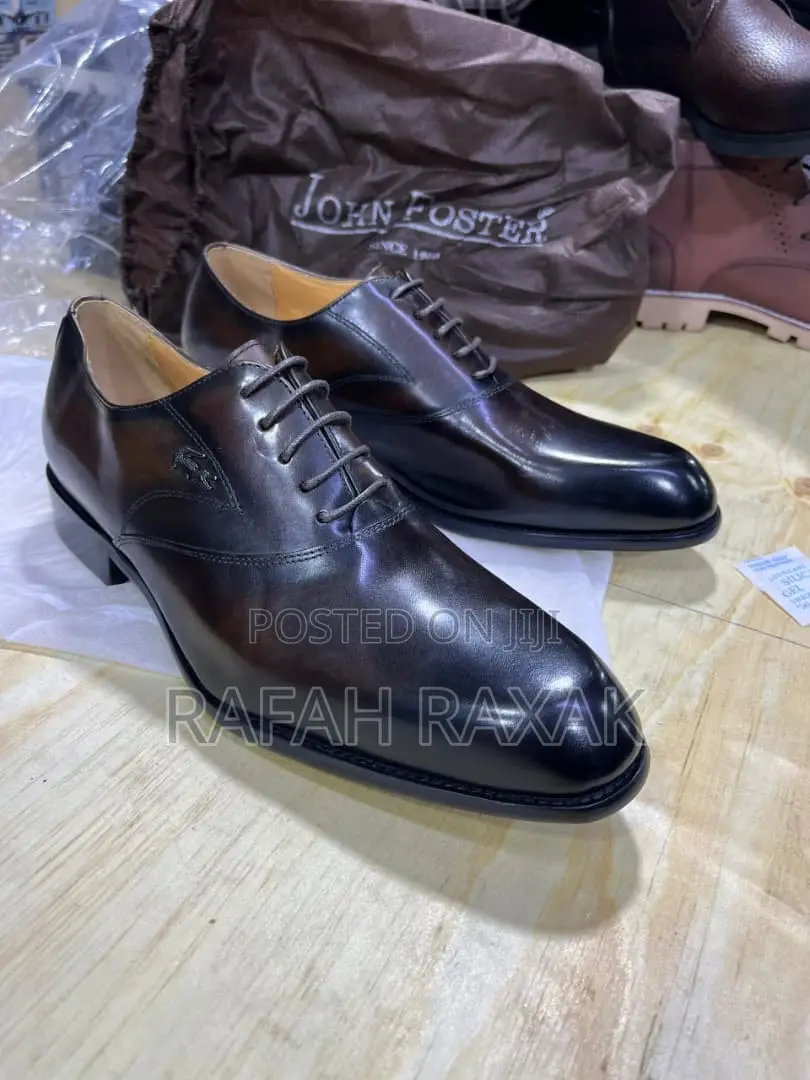 Original Dark Tan Lacoste Formal/Gentle Office Shoes