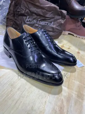 Original Men’S Super Classic Black John Foster Gentle Office Shoes