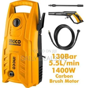 Ingco High Pressure Washer 1400w-Orange