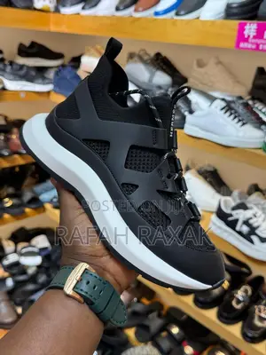 Original Men’S Black/White Hermes Katana Luxury Sneakers